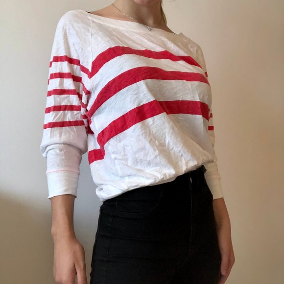 American Eagle Striped Long sleeve